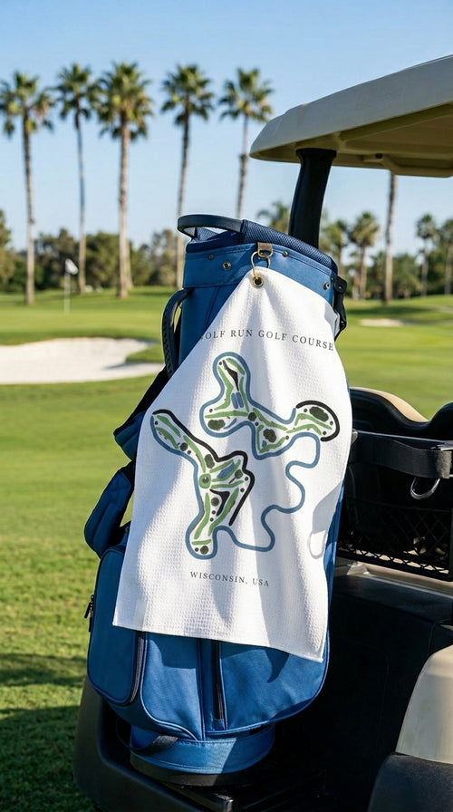 Blackwolf Run Golf Course Prints, Wisconsin | Golf Course Print Towels | Golf Course Microfiber