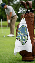 Sea Island Golf Course Prints, Georgia | Golf Course Print Towels | Golf Course Microfiber