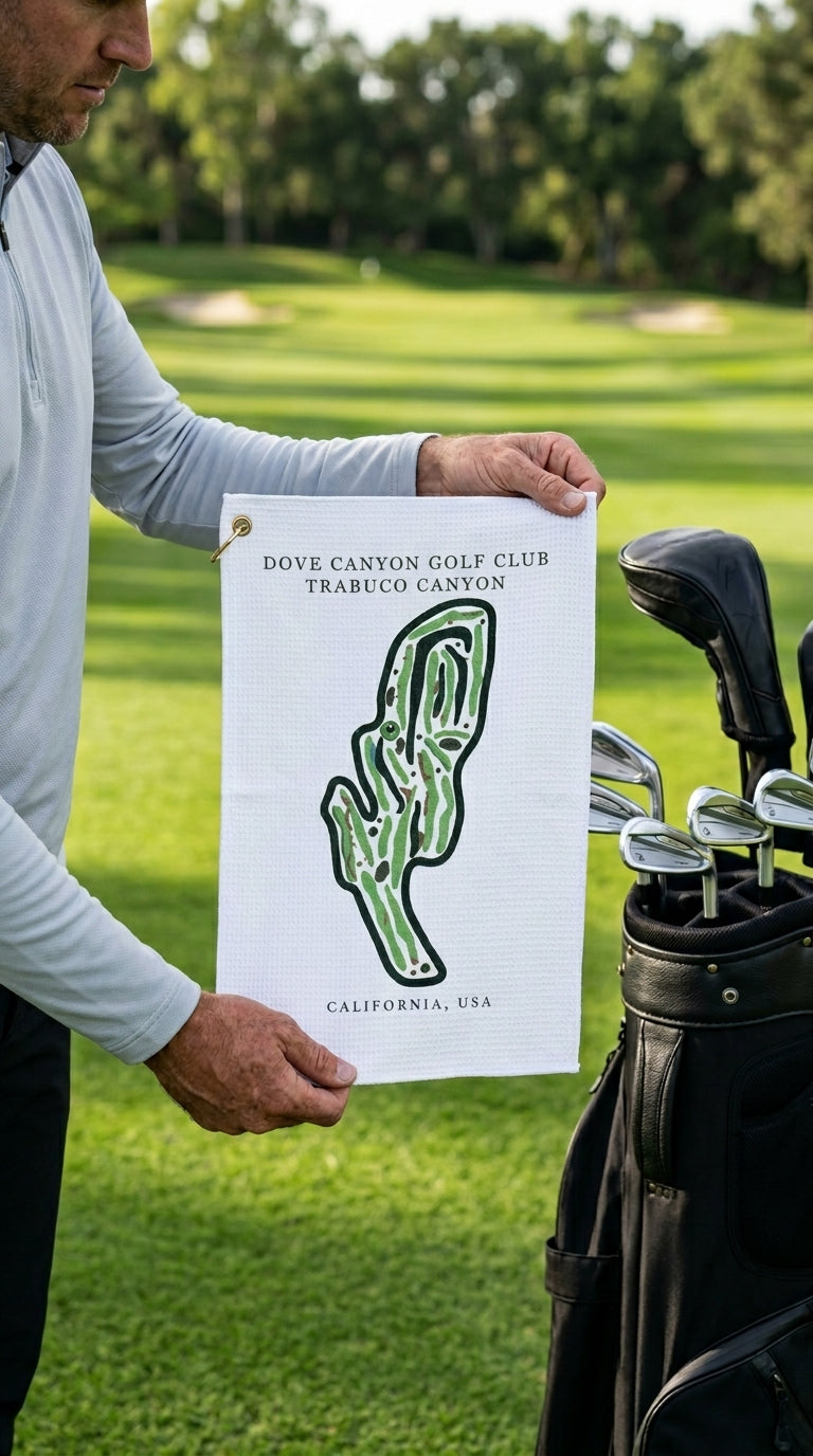 Dove Canyon Golf Club Golf Course Prints, California | Golf Course Print Towels | Golf Course Microfiber