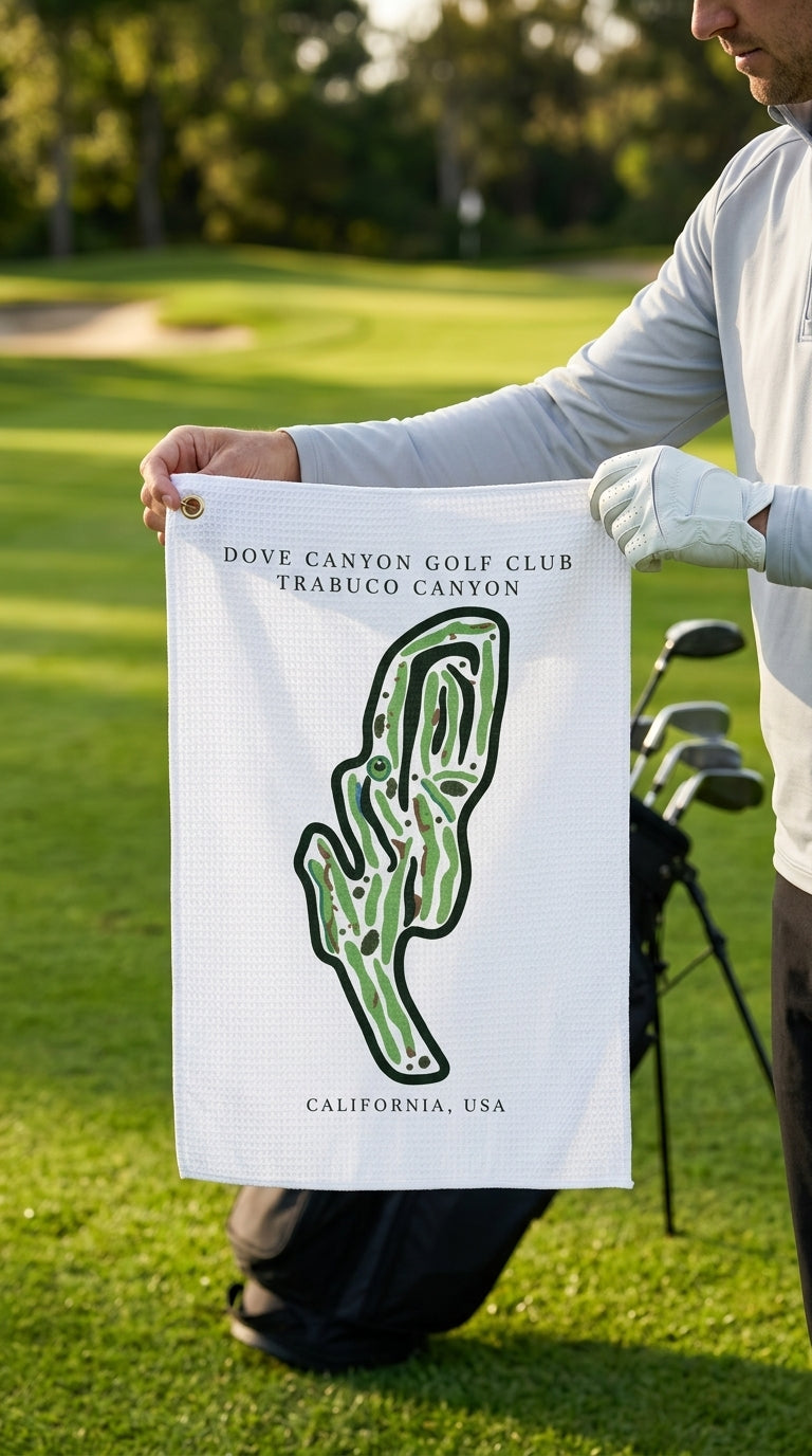 Dove Canyon Golf Club Golf Course Prints, California | Golf Course Print Towels | Golf Course Microfiber