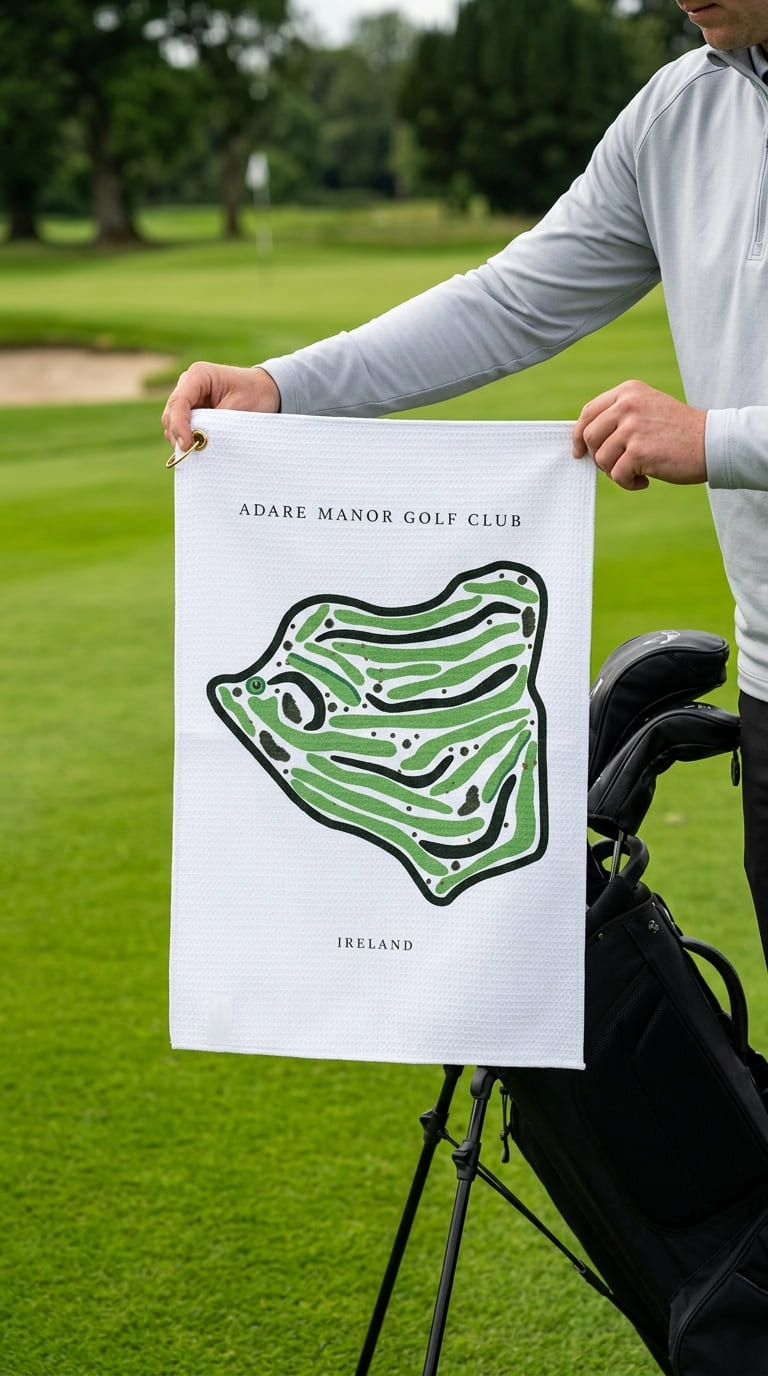 Adare manor golf club , IRELAND | Golf Course Print Towels | Golf Course Microfiber