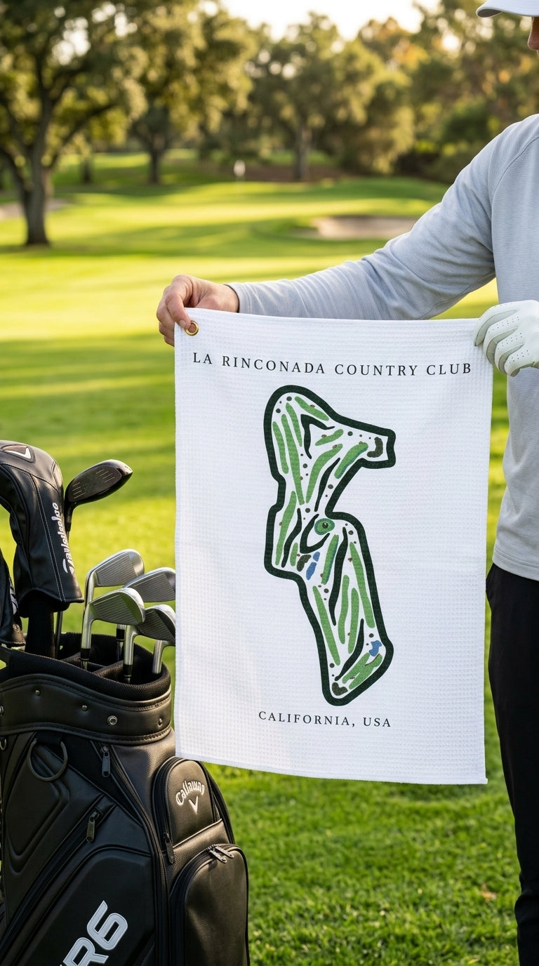 La Rinconada Country Club, Golf Course Print, California | Golf Course Print Towels | Golf Course Microfiber