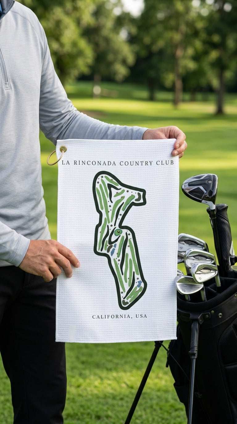 La Rinconada Country Club, Golf Course Print, California | Golf Course Print Towels | Golf Course Microfiber