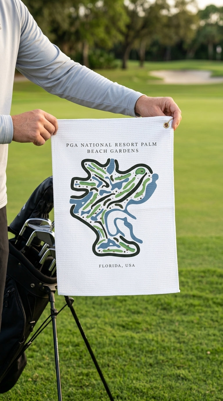 PGA National Resort, Golf Course Print, Florida | Golf Course Print Towels | Golf Course Microfiber
