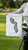 Pasatiempo Golf Club, Golf Course Print, California | Golf Course Print Towels | Golf Course Microfiber