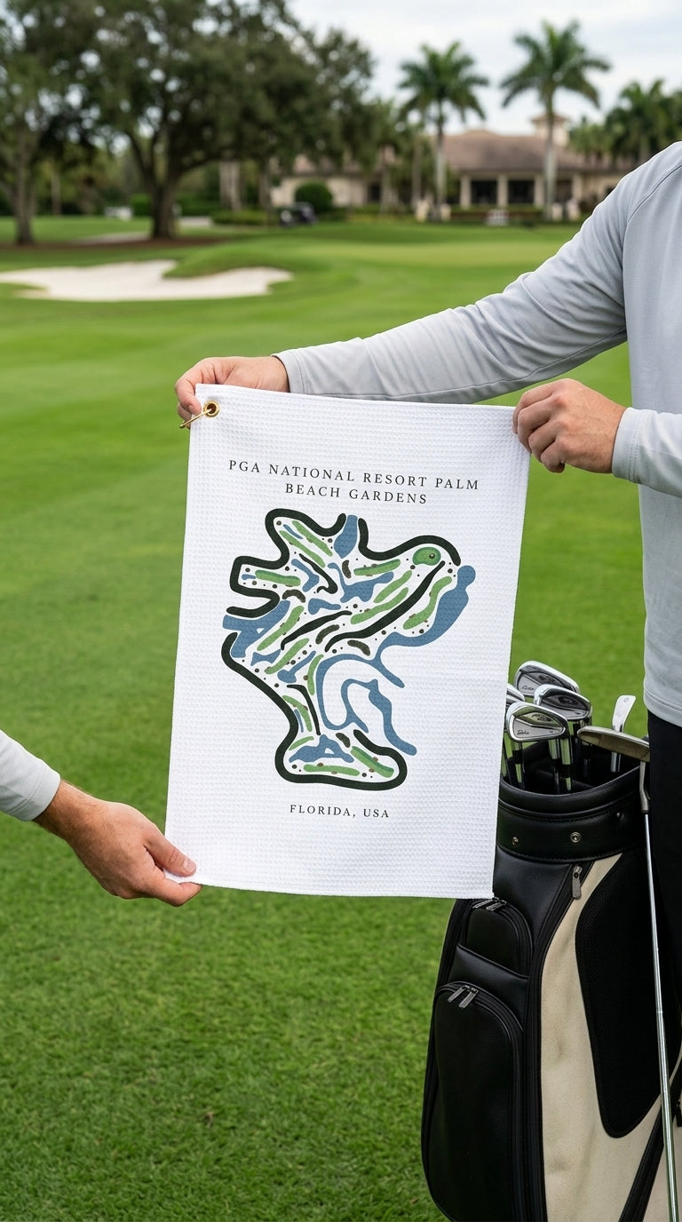 PGA National Resort, Golf Course Print, Florida | Golf Course Print Towels | Golf Course Microfiber