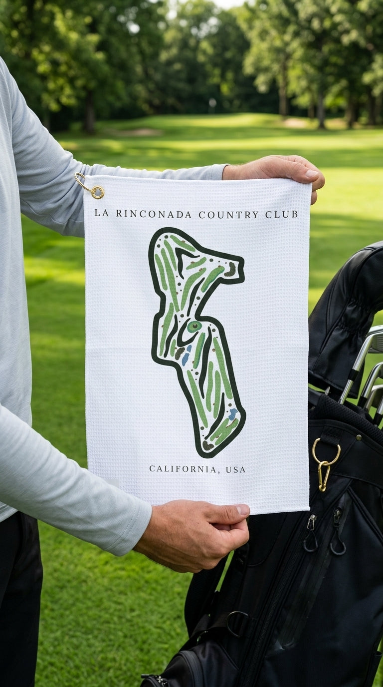 La Rinconada Country Club, Golf Course Print, California | Golf Course Print Towels | Golf Course Microfiber