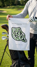 Shinnecock Hills Golf Course Print, New York | Golf Course Print Towels | Golf Course Microfiber