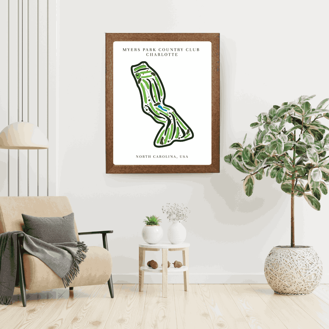 Myers Park Country Club Golf Course Prints, North Carolina
