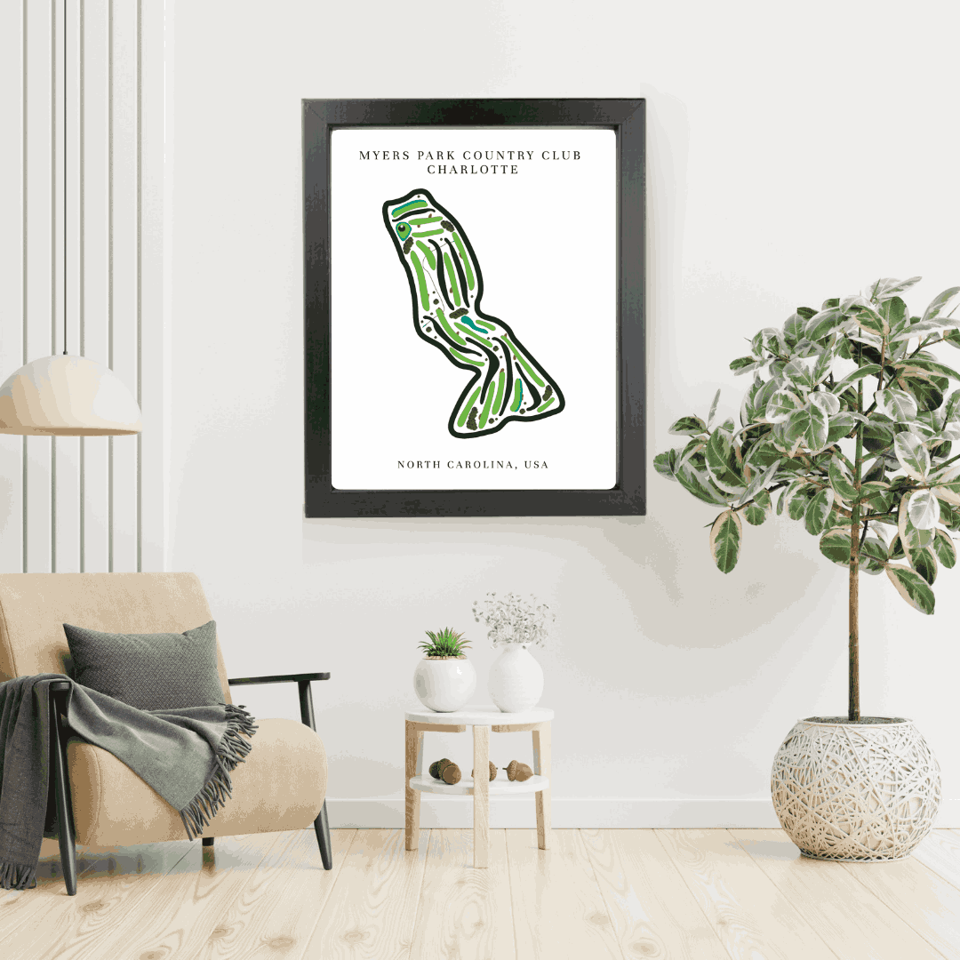 Myers Park Country Club Golf Course Prints, North Carolina