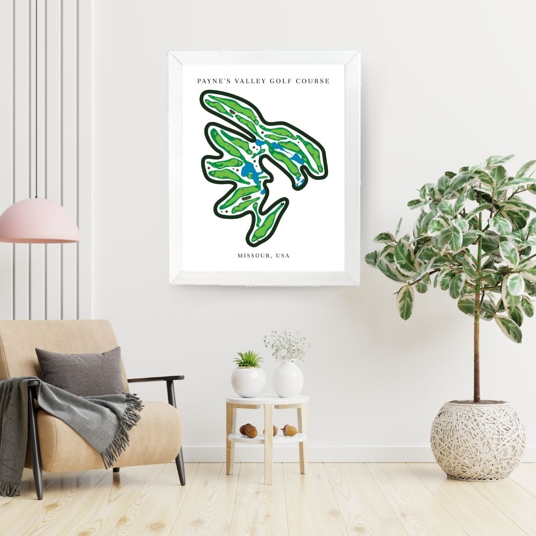 Idle Hour Country Club Golf Course Prints, Kentucky, Golf Map Artwork