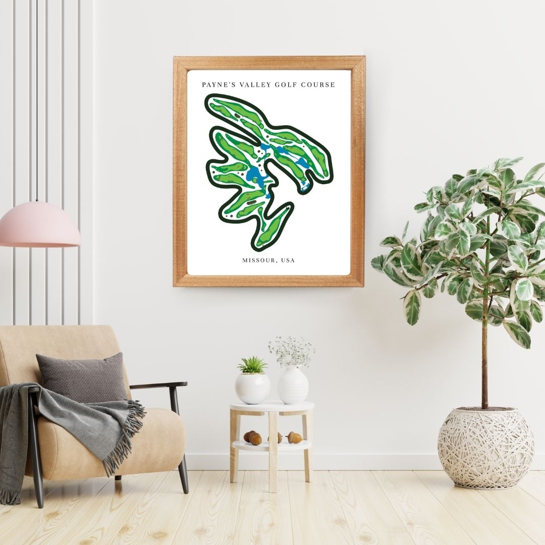 Idle Hour Country Club Golf Course Prints, Kentucky, Golf Map Artwork