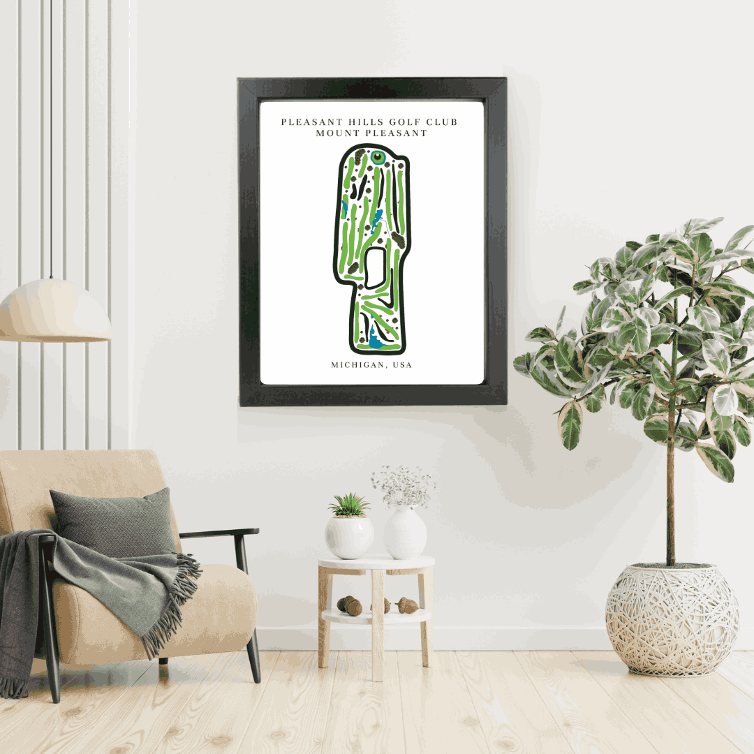 Pleasant Hills Golf Club, Golf Course Prints, Michigan
