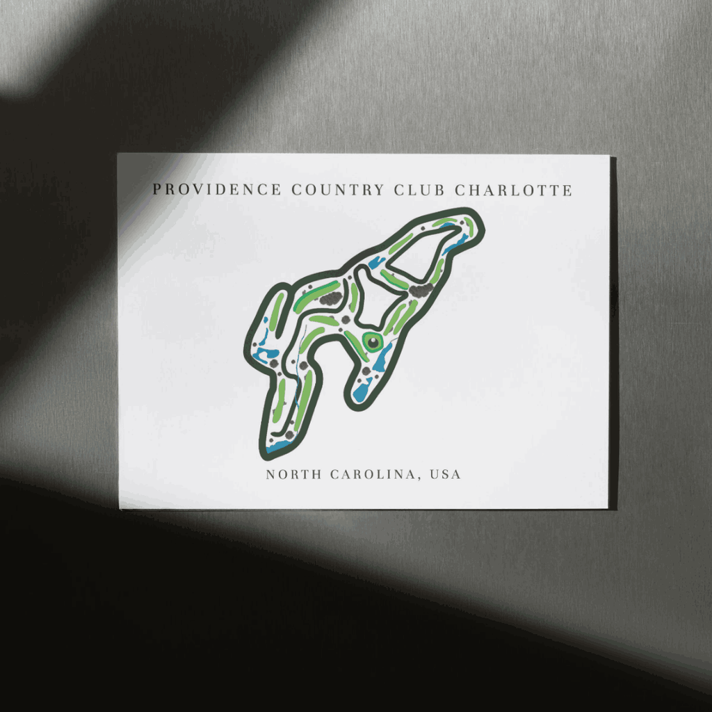 Providence Country Club Golf Course Prints, North Carolina