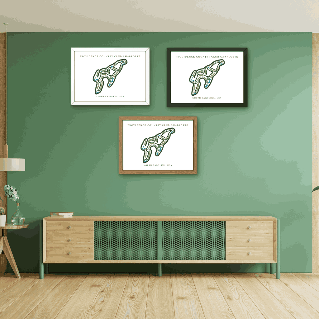 Providence Country Club Golf Course Prints, North Carolina