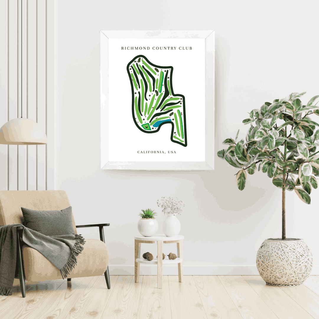Richmond Country Club Golf Course Prints, California