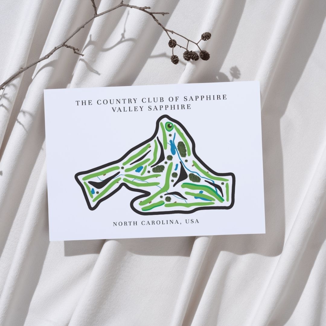 The Country Club of Sapphire Valley Golf Course Prints, North Carolina