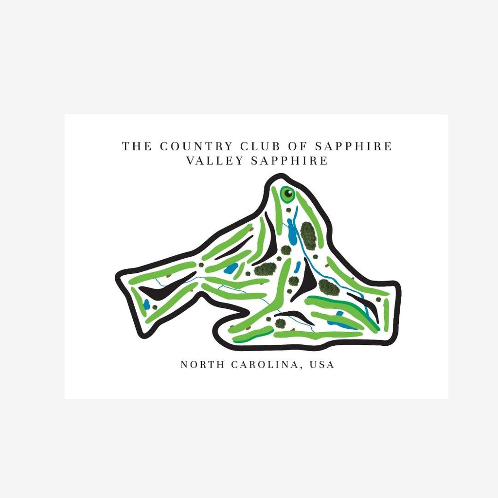 The Country Club of Sapphire Valley Golf Course Prints, North Carolina