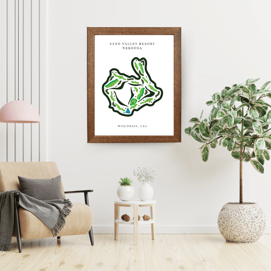 Sand Valley Resort Nekoosa, Golf Course Print, Wisconsin