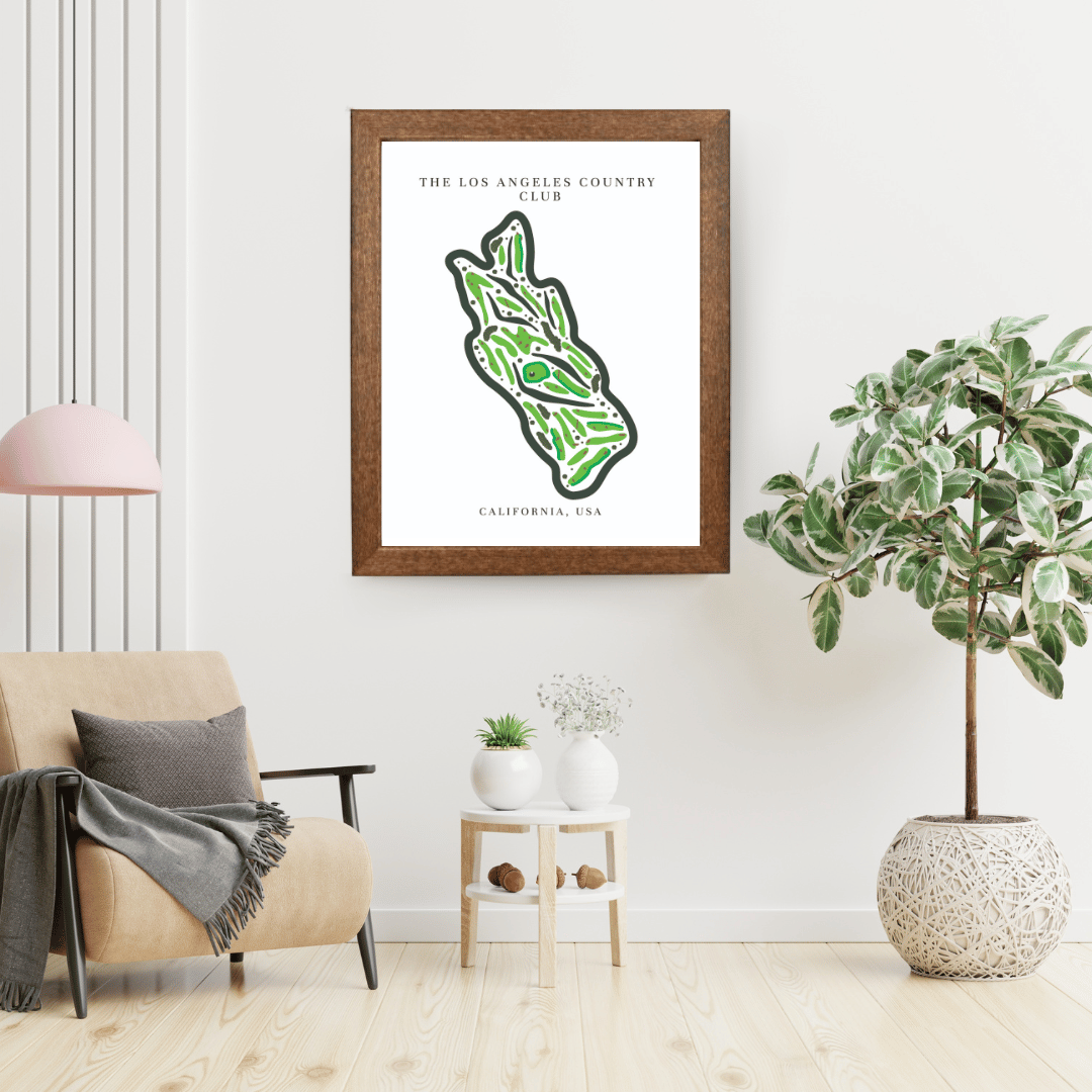 The Los Angeles Country Club, Golf Course Print, California