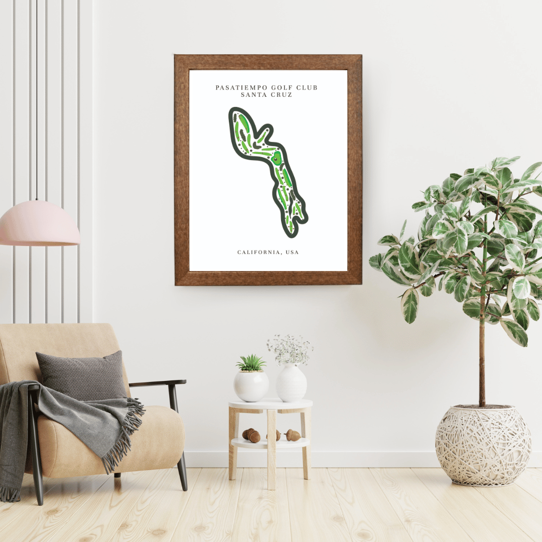 Pasatiempo Golf Club, Golf Course Print, California