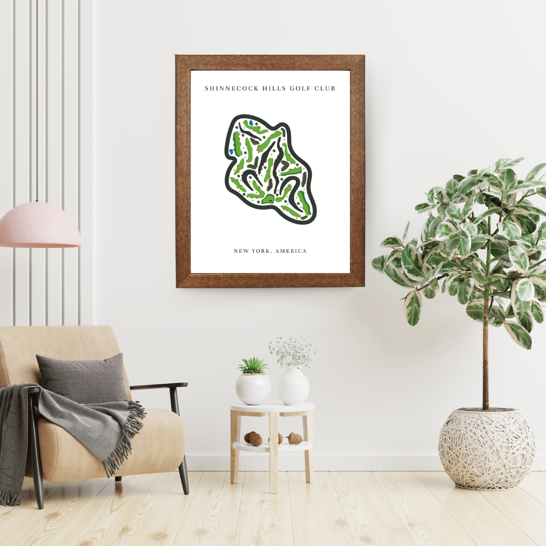 Shinnecock Hills Golf Club, Golf Course Print, New York