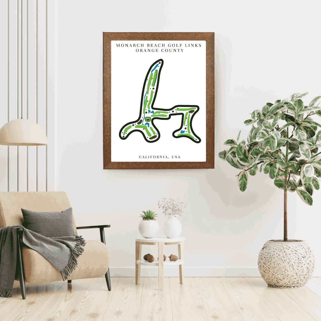 Monarch Beach Golf Links, Golf Course Print, California