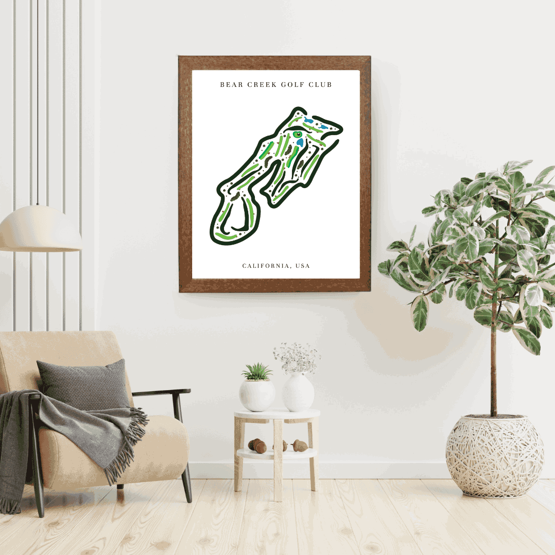 Bear Creek Golf Club, Golf Course Print, California