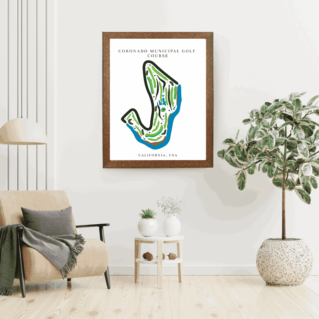 Coronado Municipal Golf Course Print, California