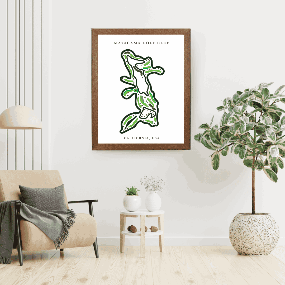 Mayacama Golf Club, Golf Course Print, California