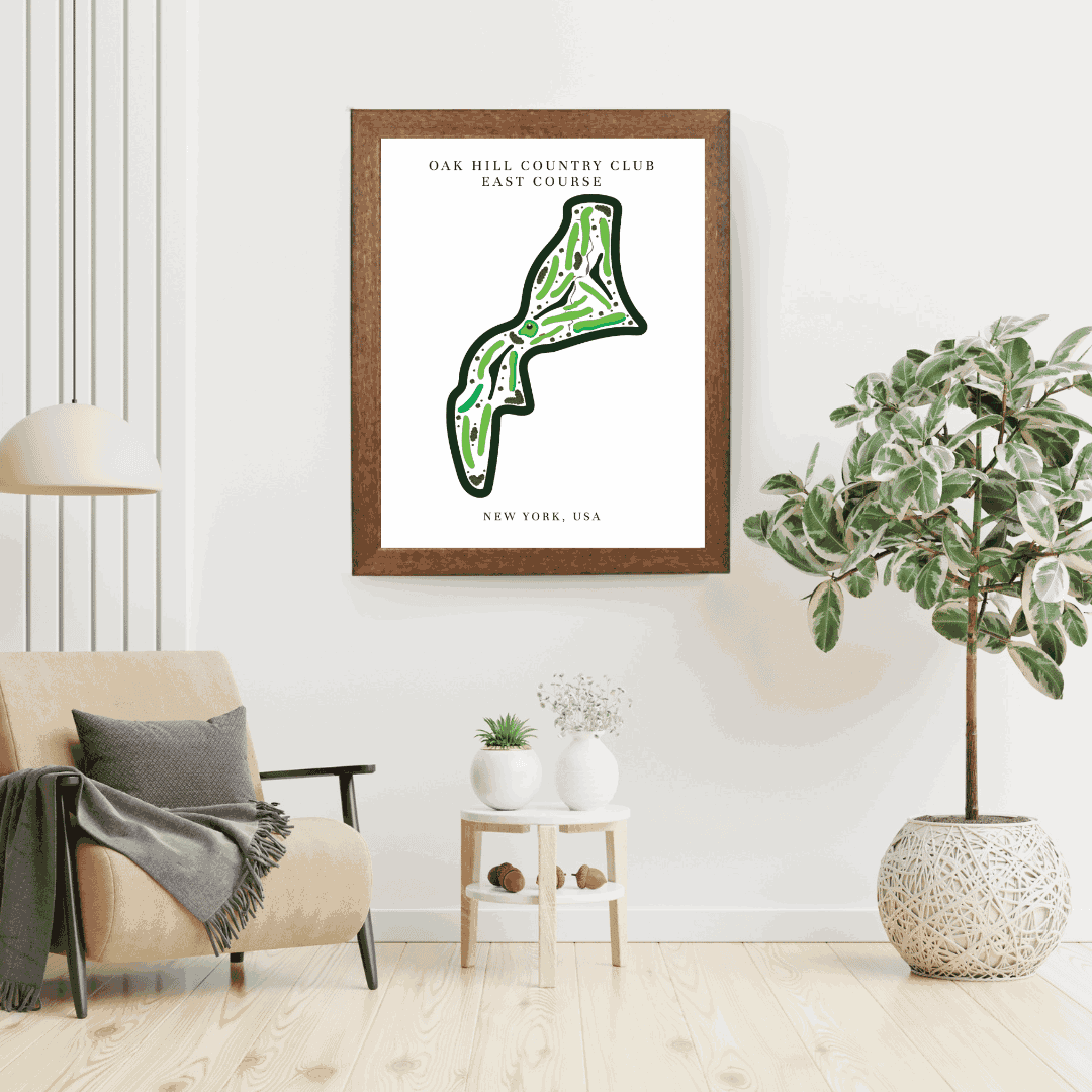 Oak Hill Country Club East, Golf Course Print, New York