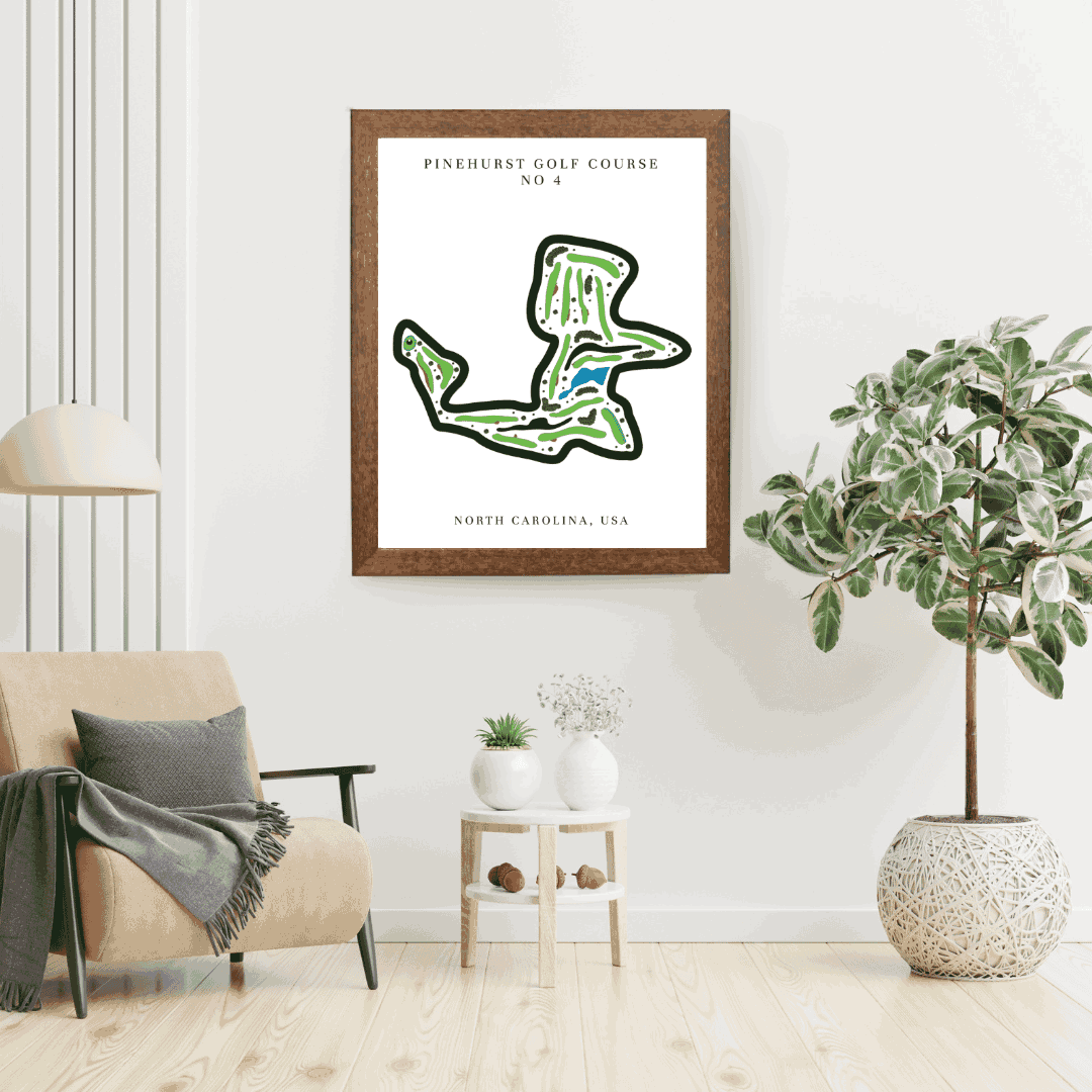 Pinehurst Golf Course Print No. 4, North Carolina
