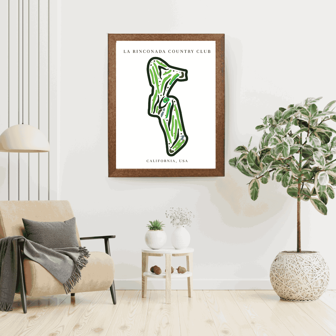 La Rinconada Country Club, Golf Course Print, California