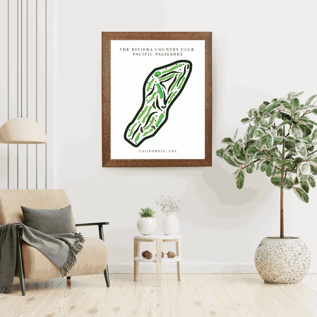 The Riviera Country Club, Golf Course Print, California