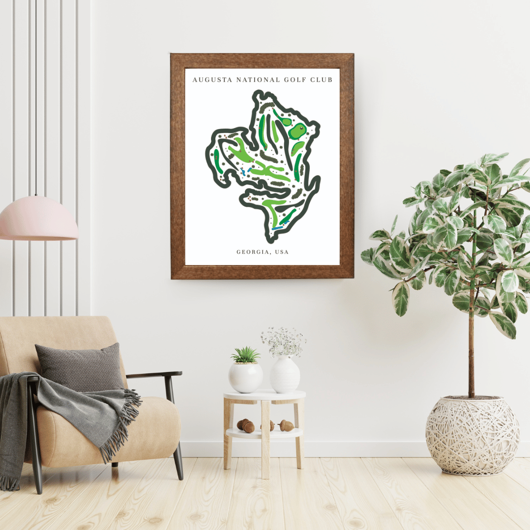 Augusta National Golf Club, Golf Course Print, Georgia