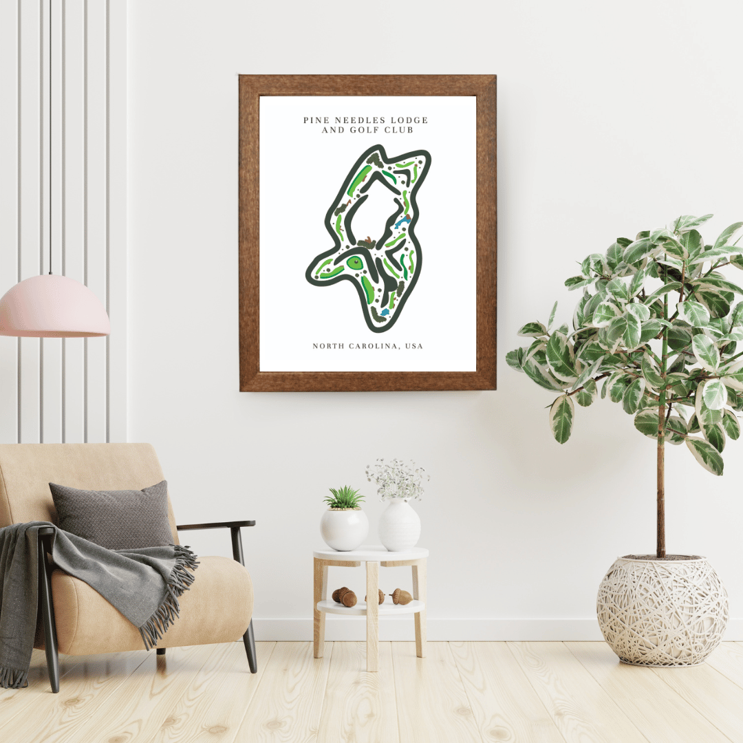 Pine Needles Lodge & Golf Club, Golf Course Print, North Carolina