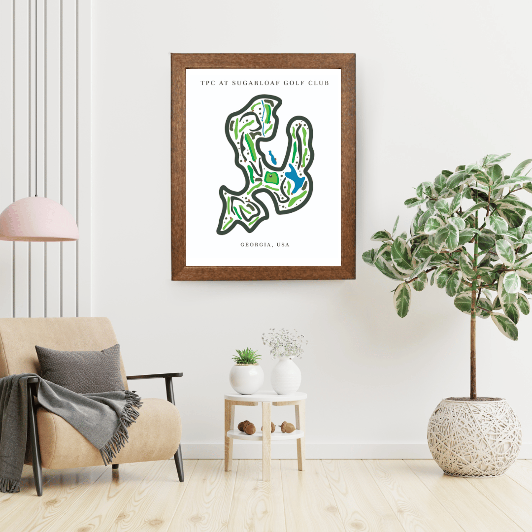 TPC at Sugarloaf Golf Club, Golf Course Print, Georgia