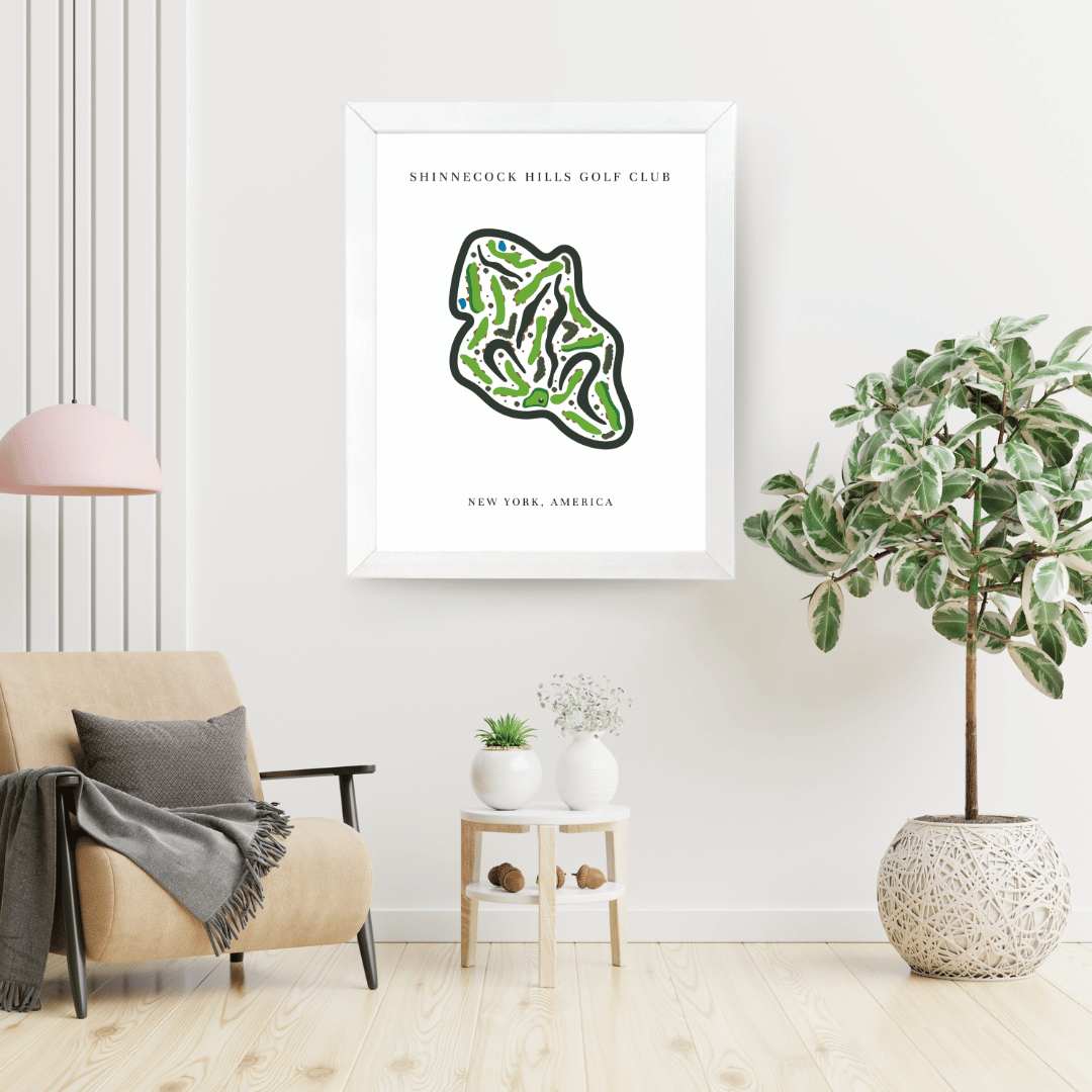 Shinnecock Hills Golf Club, Golf Course Print, New York