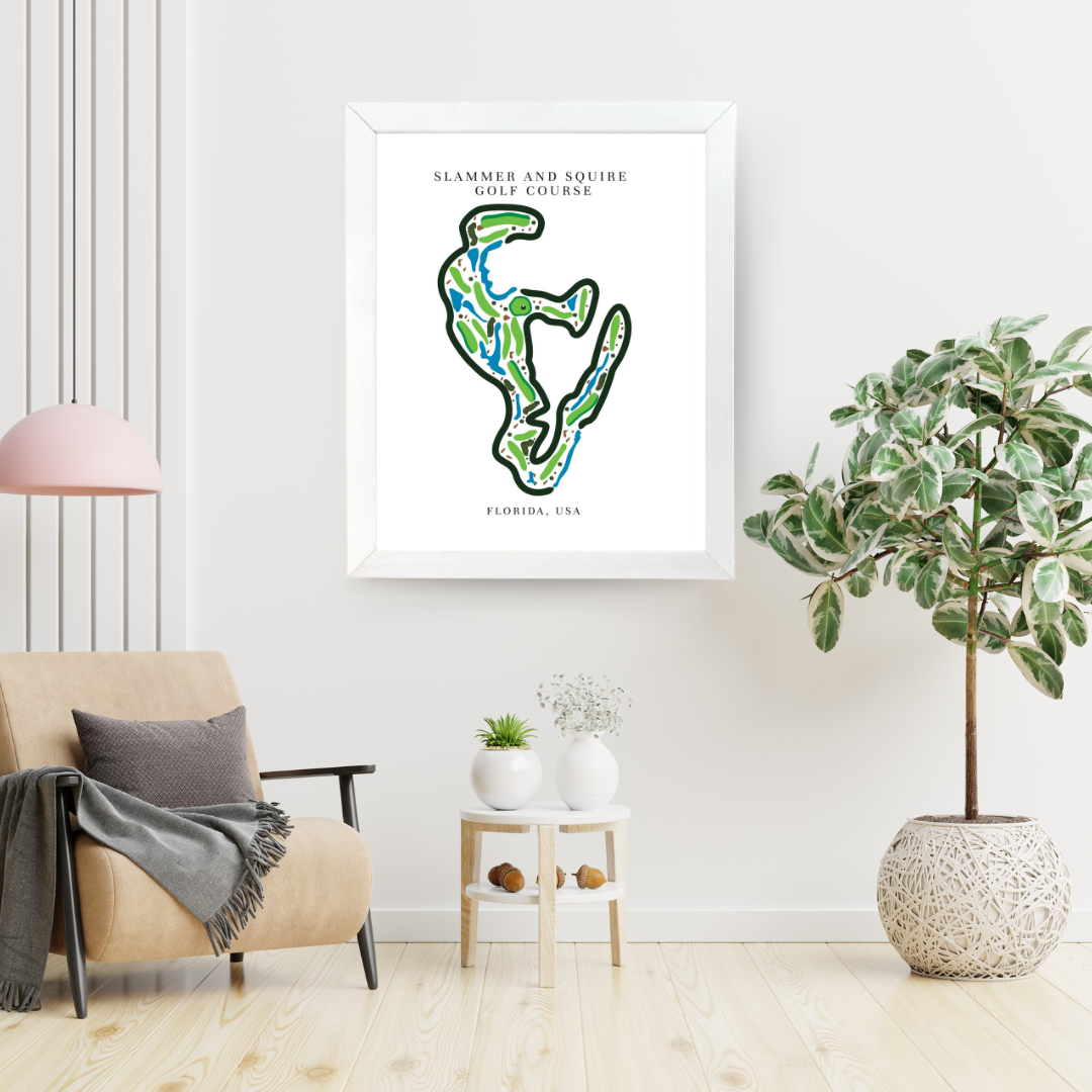 Slammer and Squire Golf Course Print, Florida