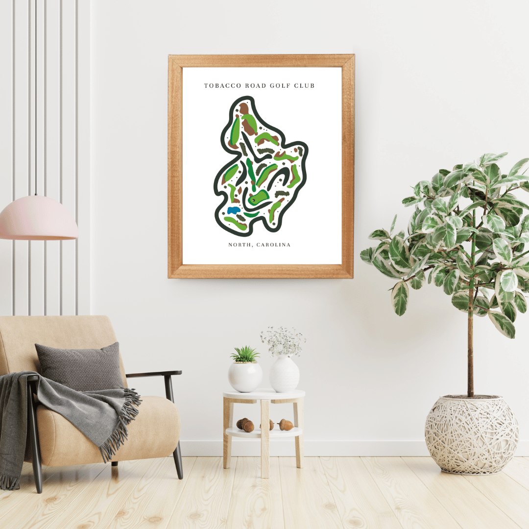 Tobacco Road Golf Club, Golf Course Print, North Carolina