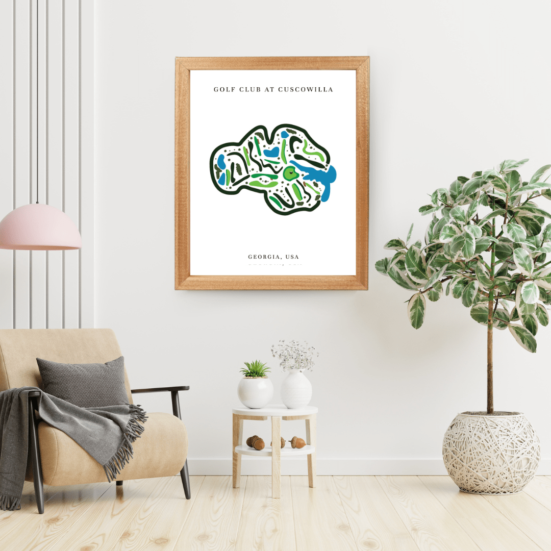Cuscowilla Golf Club, Golf Course Print, Georgia