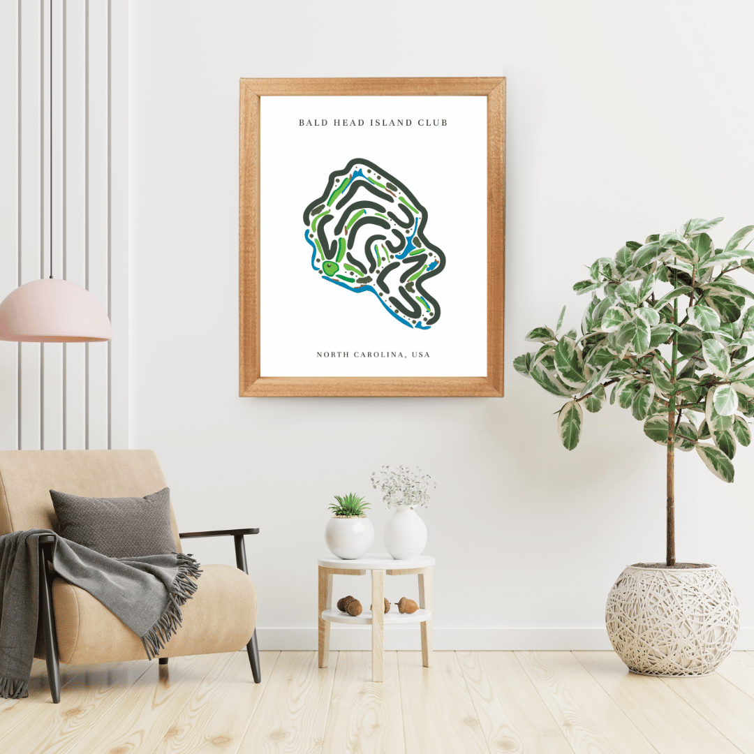 Bald Head Island Club, Golf Course Print, North Carolina