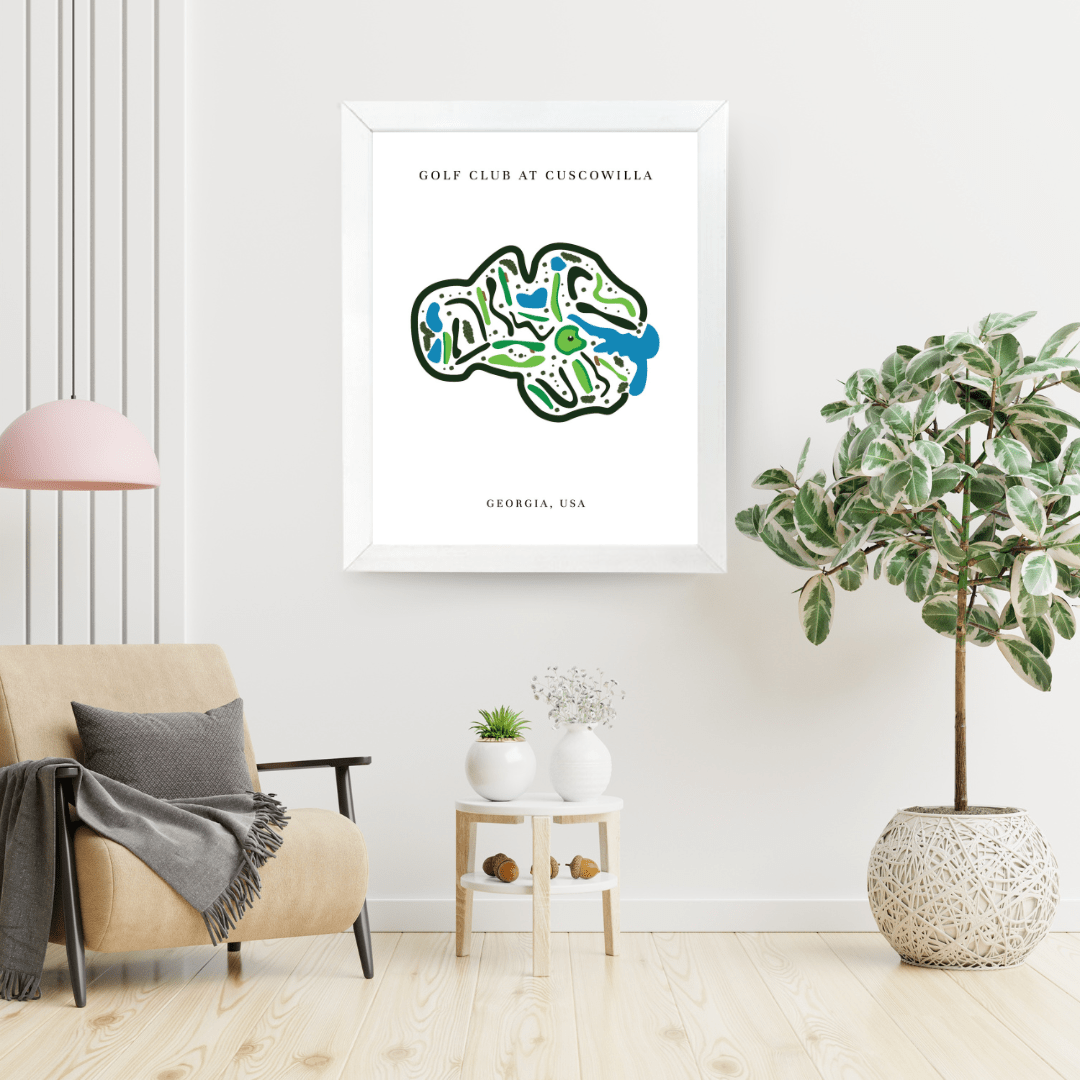Cuscowilla Golf Club, Golf Course Print, Georgia