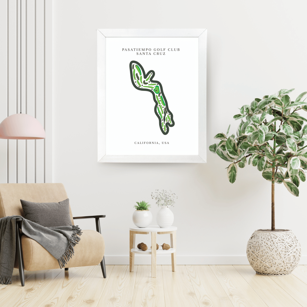 Pasatiempo Golf Club, Golf Course Print, California