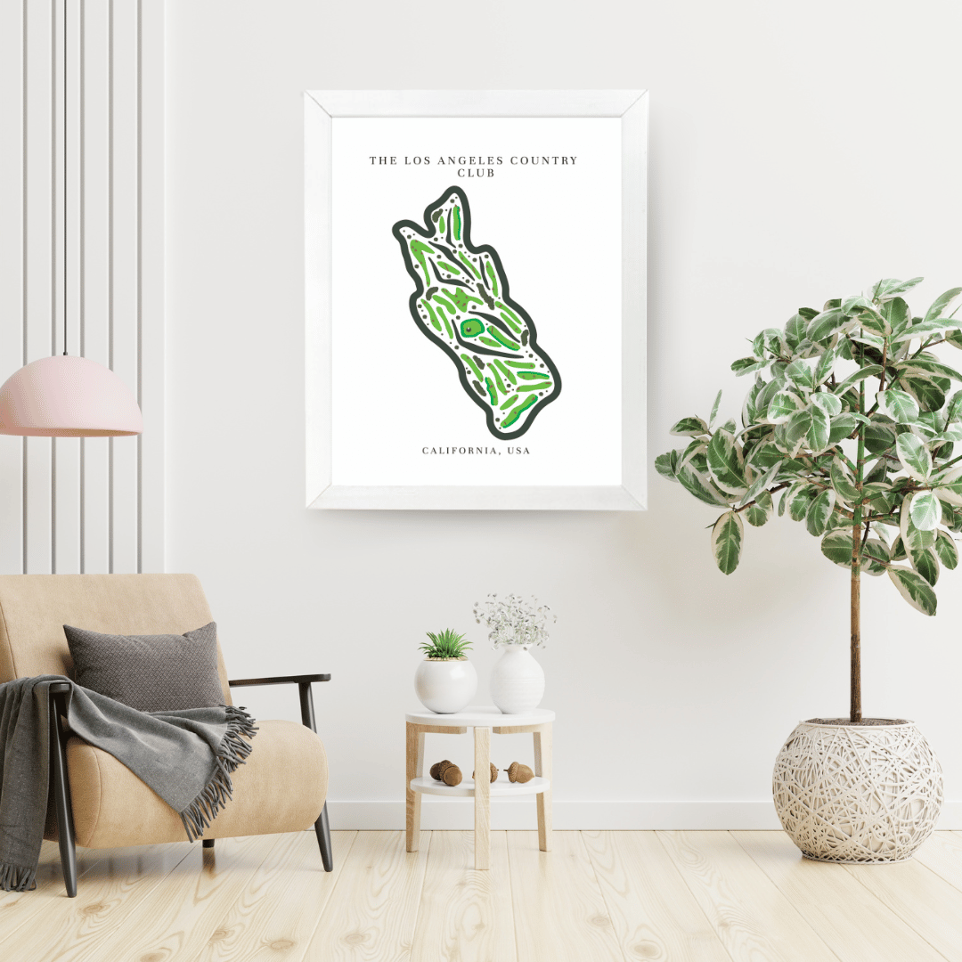 The Los Angeles Country Club, Golf Course Print, California