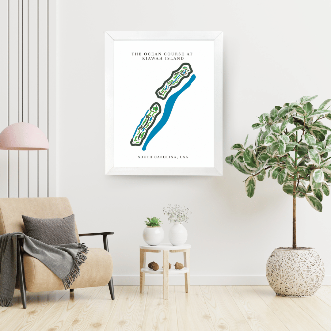 Ocean Course at Kiawah Island, Golf Course Print, South Carolina