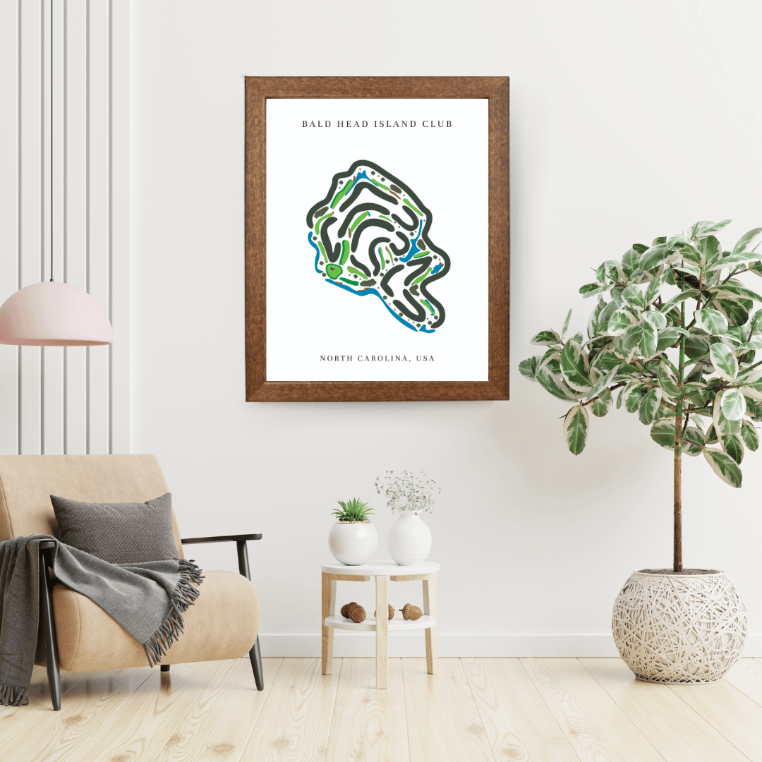 Bald Head Island Club, Golf Course Print, North Carolina