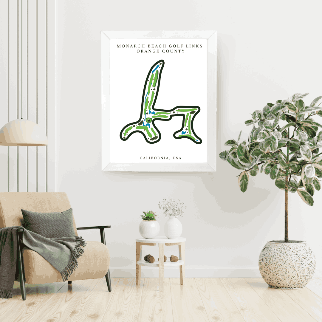 Monarch Beach Golf Links, Golf Course Print, California
