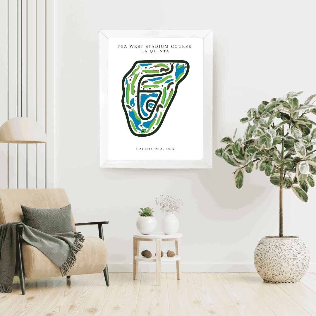 PGA West Stadium Course, Golf Course Print, California