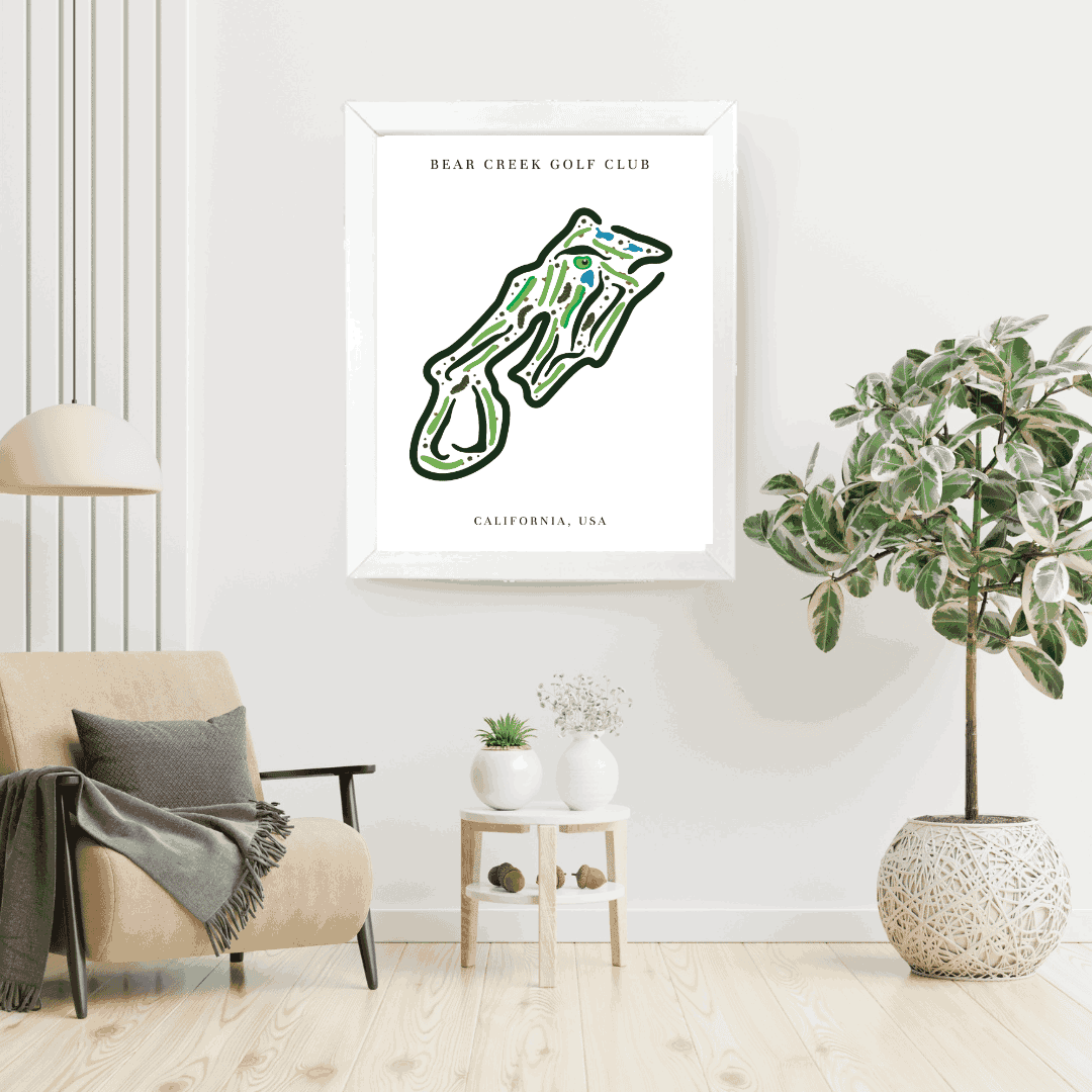 Bear Creek Golf Club, Golf Course Print, California